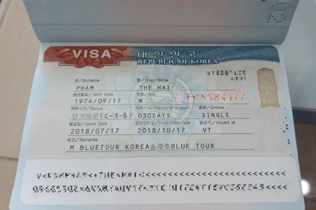 Kinh nghiệm làm visa công tác Hàn Quốc