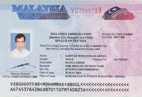 Visa đi Malaysia