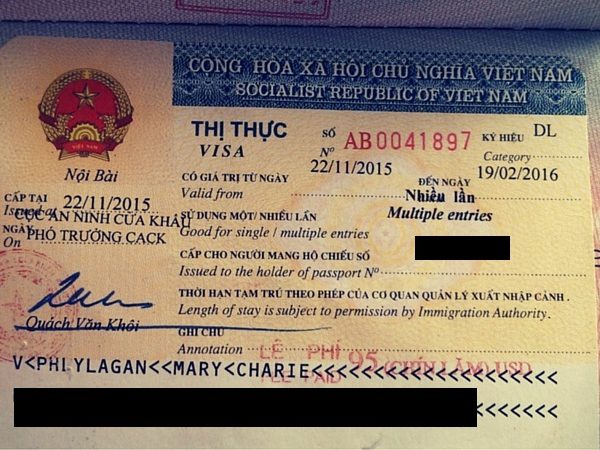 Giải mã ký hiệu trên thị thực nhập cảnh Việt Nam