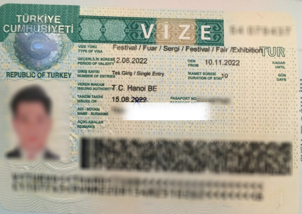 Hồ sơ xin visa đi Thổ Nhĩ Kỳ