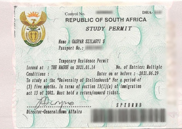 Hồ sơ xin visa Nam Phi