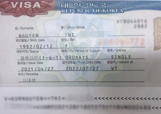 visa f6 hàn quốc là gì