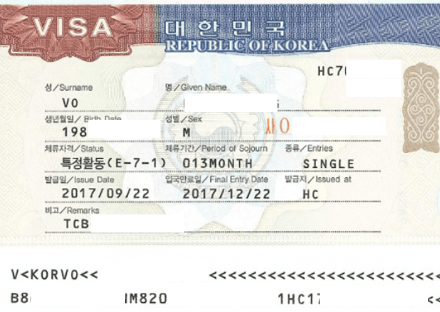 Tất tần tật về visa E7 Hàn Quốc